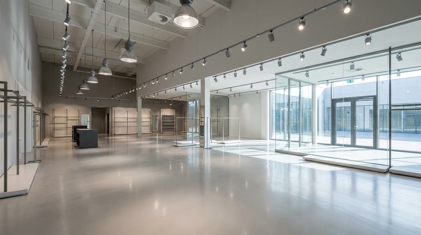 Retail Showroom Flooring